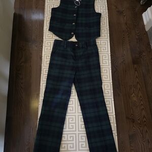 Boys Holiday Vest And Pant Set